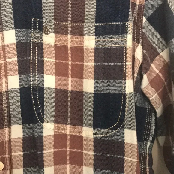 Men’s Carbon 2 Cobalt 100% Cotton Shirt - Size Medium - Picture 3 of 8